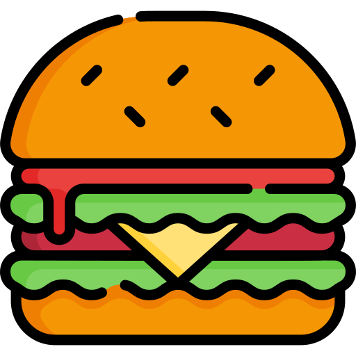 icon of an hamburger